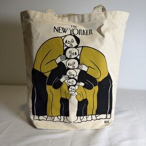 The New Yorker Magazine Canvas Tote Bag Matryoshka RLR Limited Edition 2021